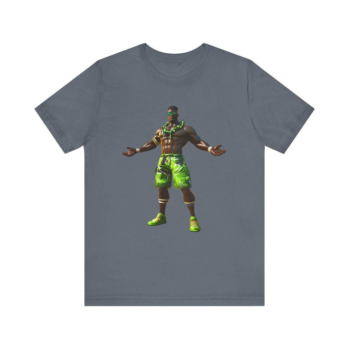 Fortnite Island Warrior T Shirt | Steel Blue