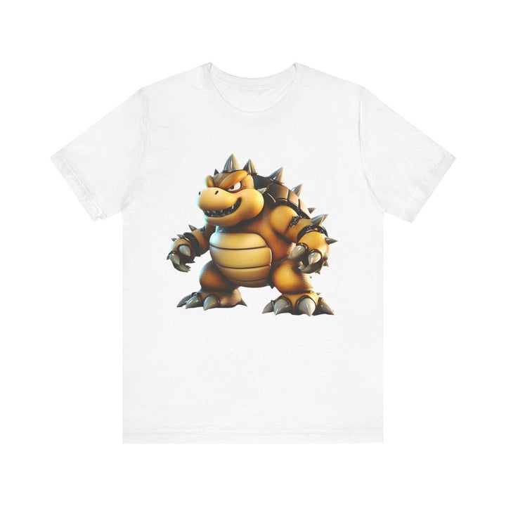 Mario King of Spikes T Shirt | White