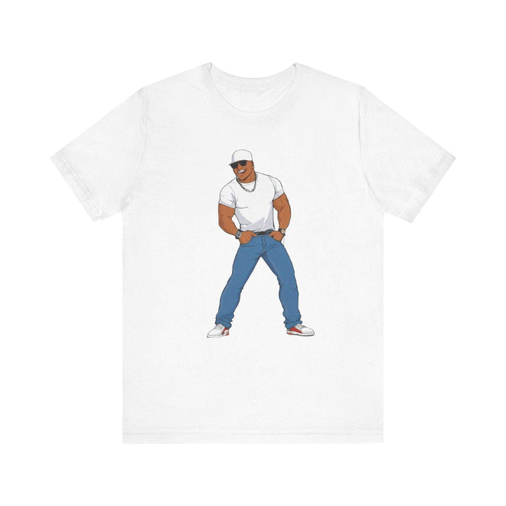 Hip Hop Laid-Back Vibes T Shirt | White