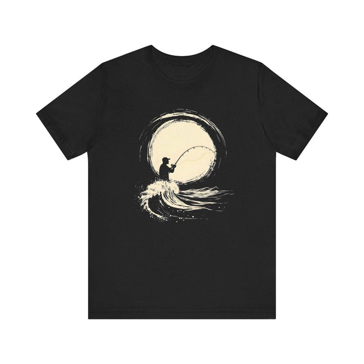 Fishing Lunar T Shirt | Black