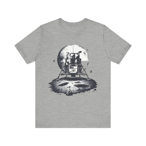 Nasa Lunar Landing T Shirt | Athletic Heather