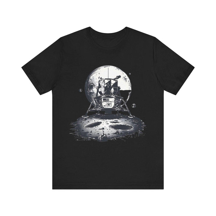 Nasa Lunar Landing T Shirt | Black