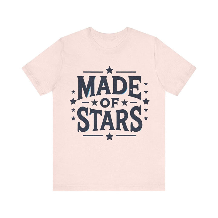 Nasa Made of Stars T Shirt | Soft Pink