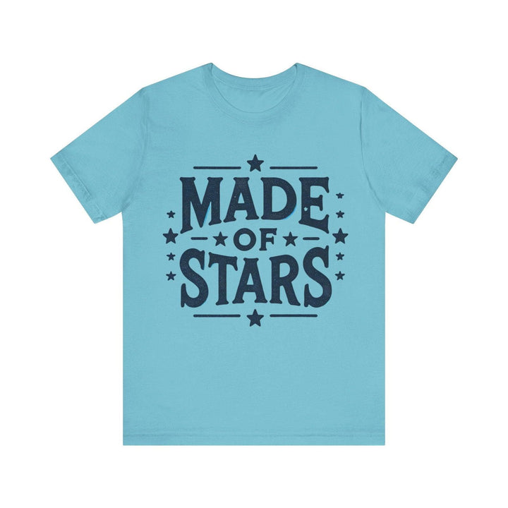 Nasa Made of Stars T Shirt | Turquoise