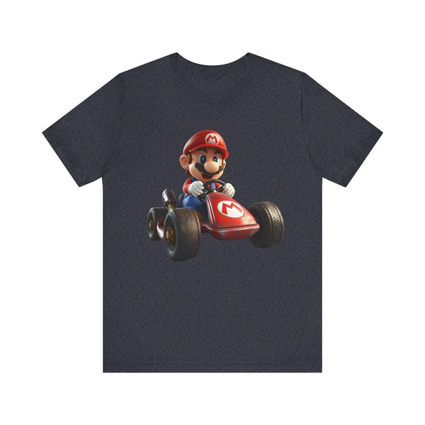 Mario Racer T Shirt | Heather Navy