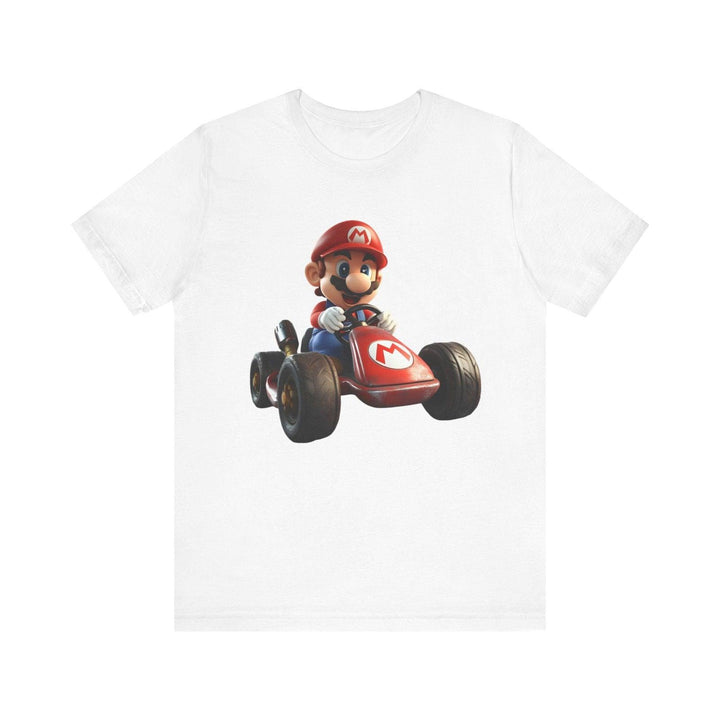 Mario Racer T Shirt | White