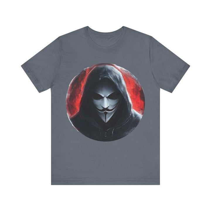 Fortnite Masked Anarchy T Shirt | Steel Blue