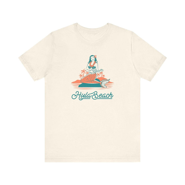 Beach Mermaid Hula T Shirt | Natural