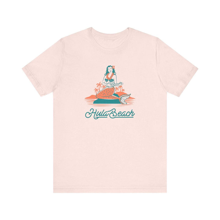 Beach Mermaid Hula T Shirt | Soft Pink