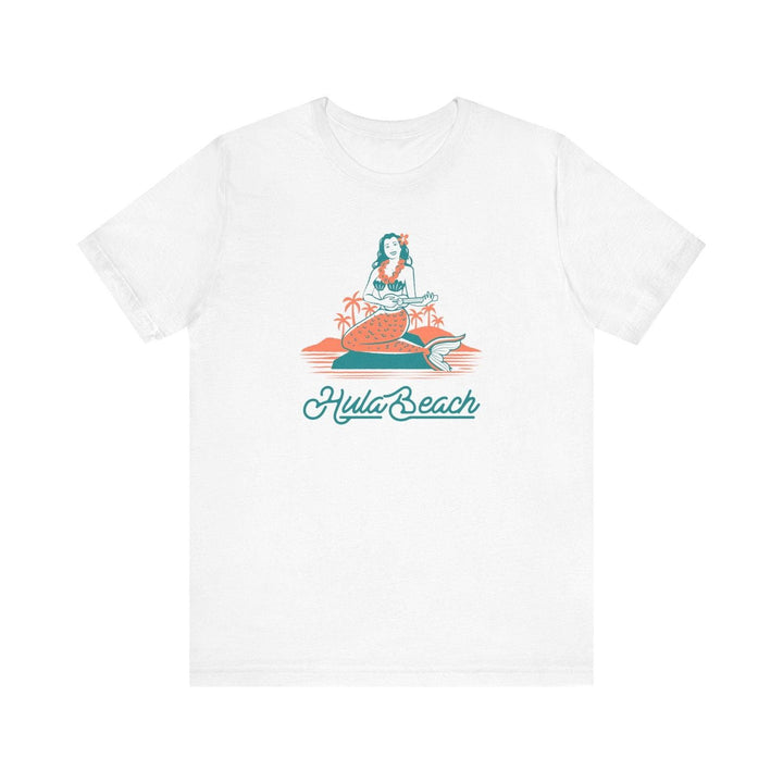 Beach Mermaid Hula T Shirt | White