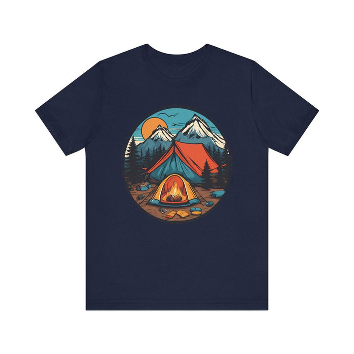 Summer Camp Mountain Escape T Shirt | Navy