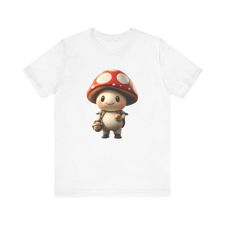 Mario Mushroom Explorer T Shirt | White