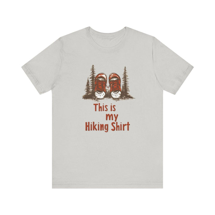 Hiking Adventure T Shirt | Silver