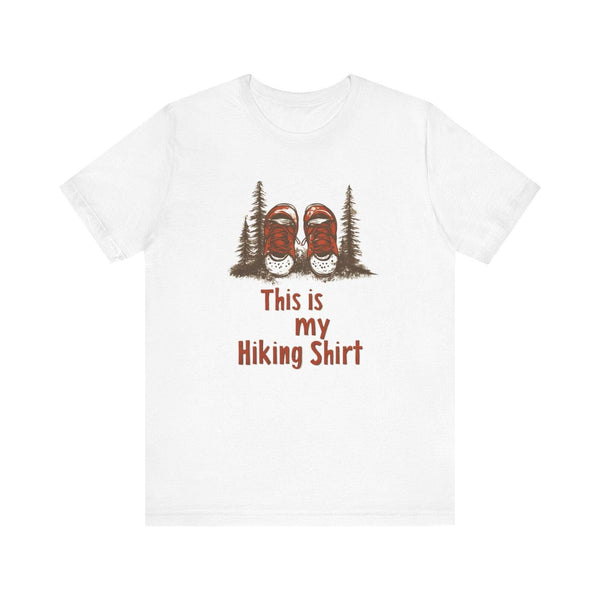 Hiking Adventure T Shirt | White