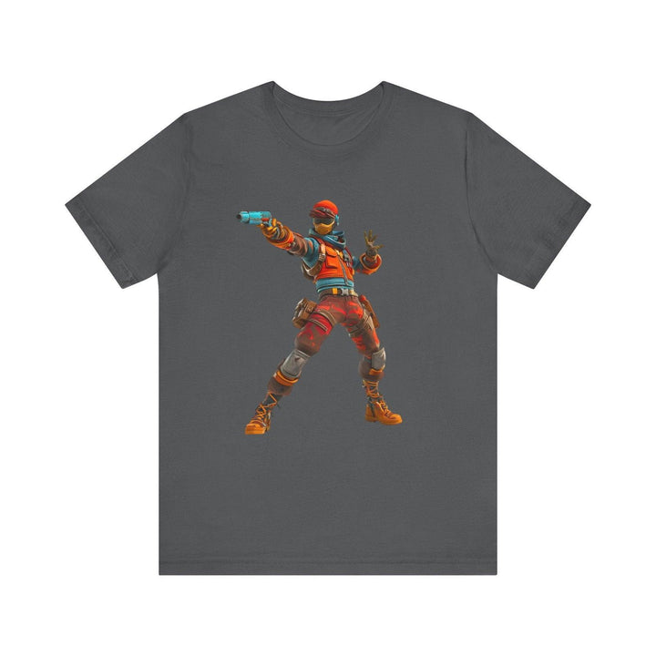 Fortnite Neon Mercenary T Shirt | Asphalt