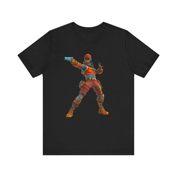 Fortnite Neon Mercenary T Shirt | Black