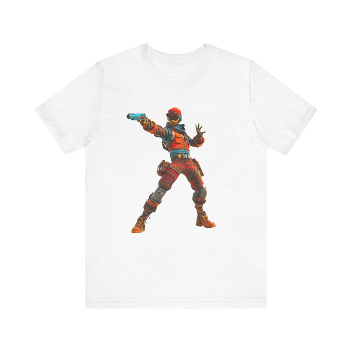 Fortnite Neon Mercenary T Shirt | White