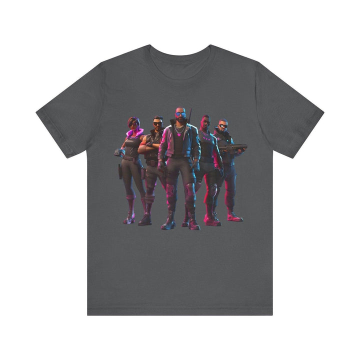 Fortnite Neon Rogue Squad T Shirt | Asphalt