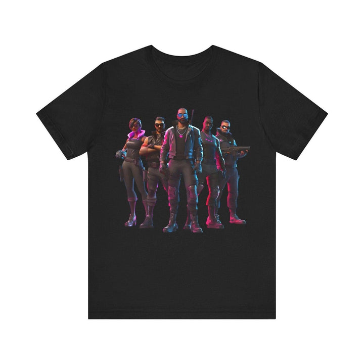 Fortnite Neon Rogue Squad T Shirt | Black