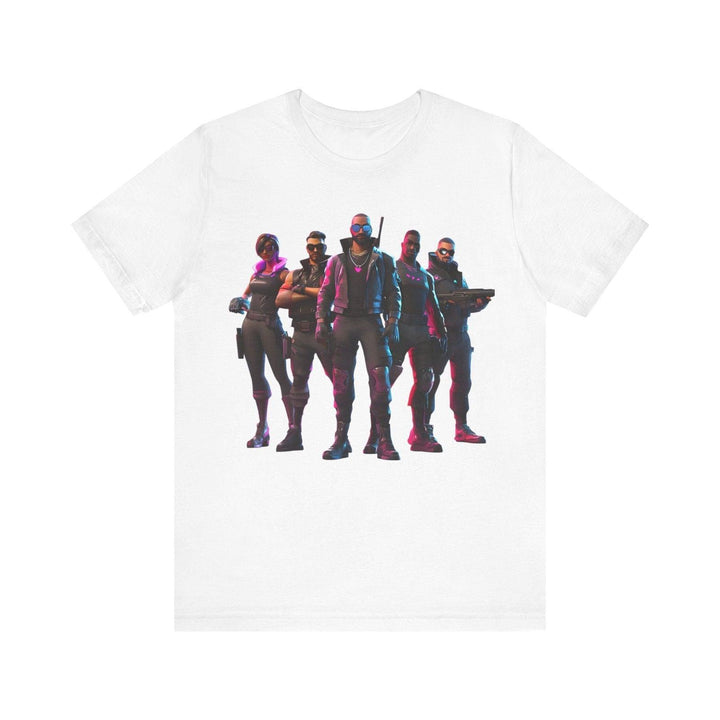 Fortnite Neon Rogue Squad T Shirt | White