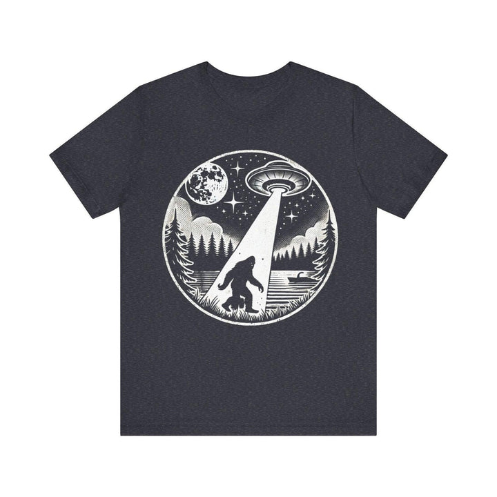 Alien Night Encounter T Shirt | Heather Navy