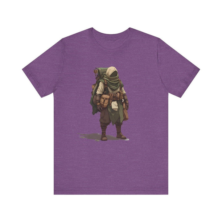 Hiking Nomad Ranger T Shirt | Heather Team Purple