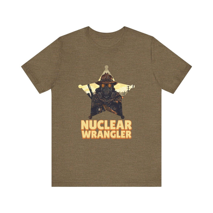 Adventure Nuclear Wrangler T Shirt | Heather Olive