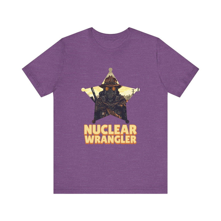 Adventure Nuclear Wrangler T Shirt | Heather Team Purple