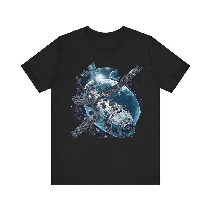 Nasa Orbital Station T Shirt | Black