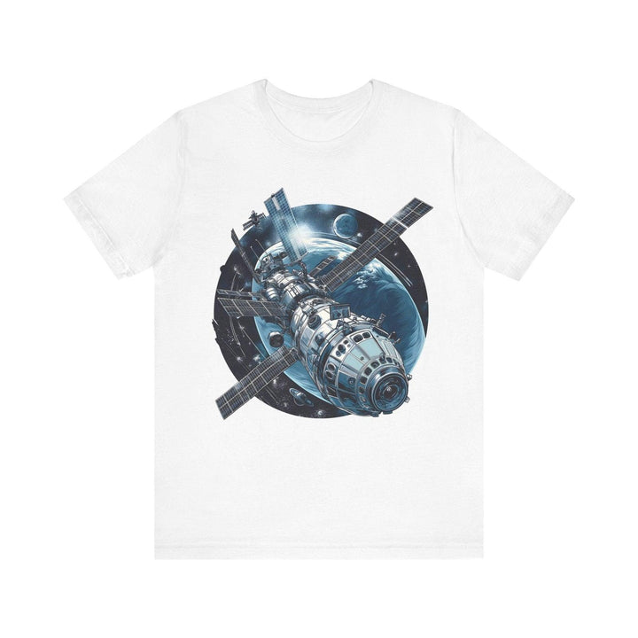 Nasa Orbital Station T Shirt | White