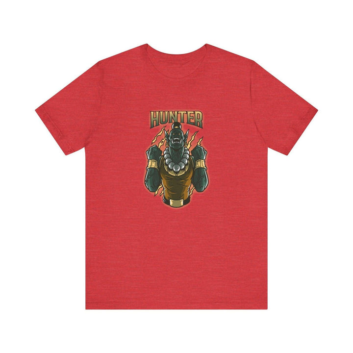 Adventure Orc Hunter T Shirt | Heather Red Twill Tees
