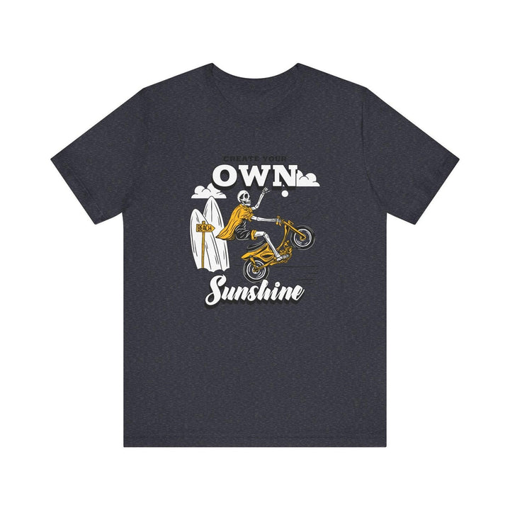 Beach Own the Sunshine T Shirt | Heather Navy