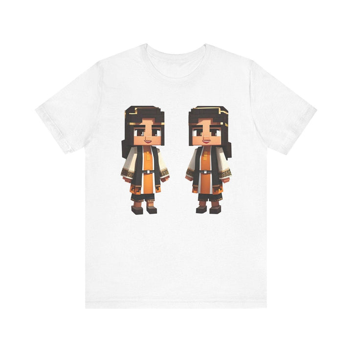 Minecraft Pixel Desert Explorer T Shirt | White