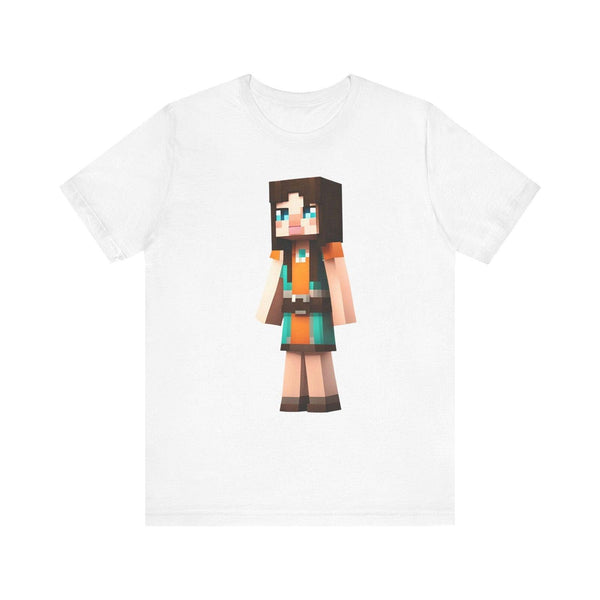 Minecraft Pixel Jungle Explorer T Shirt | White