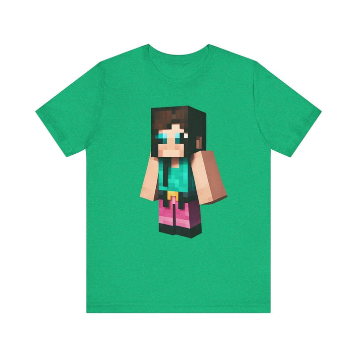 Minecraft Pixel Quest T Shirt | Heather Kelly