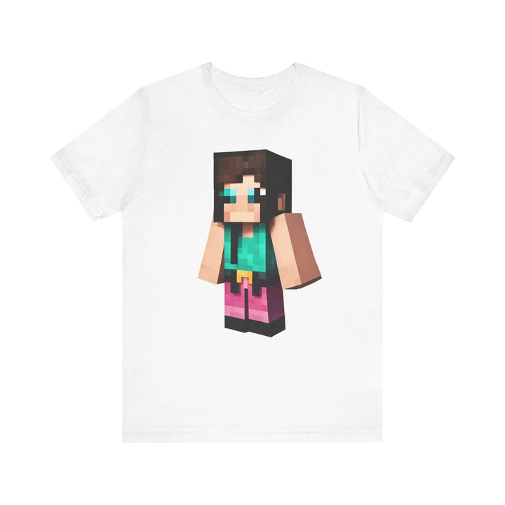 Minecraft Pixel Quest T Shirt | White