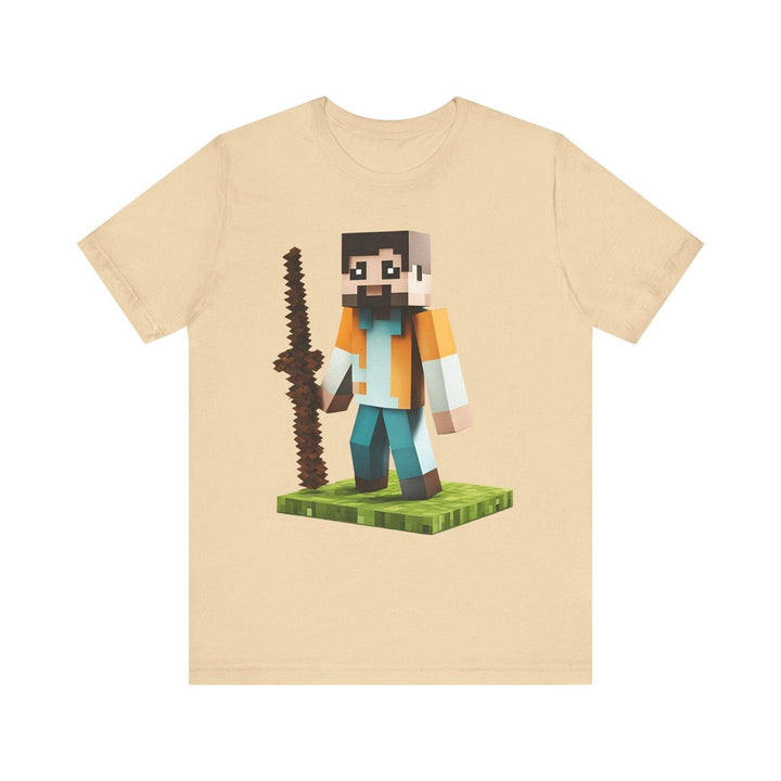 Minecraft Pixel Voyager T Shirt | Soft Cream