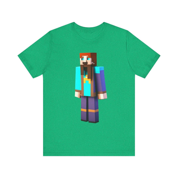 Minecraft Pixel Wizard Adventure T Shirt | Heather Kelly