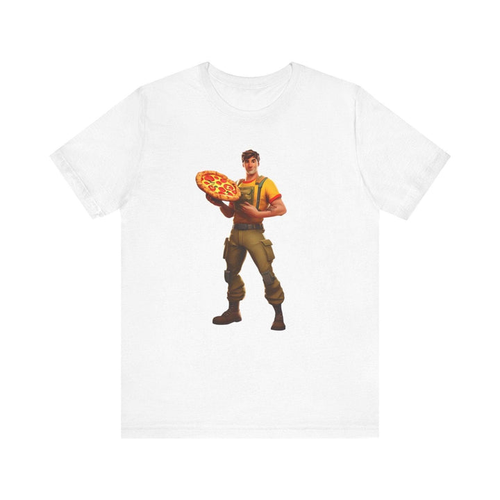 Fortnite Pizza Party Hero T Shirt | White