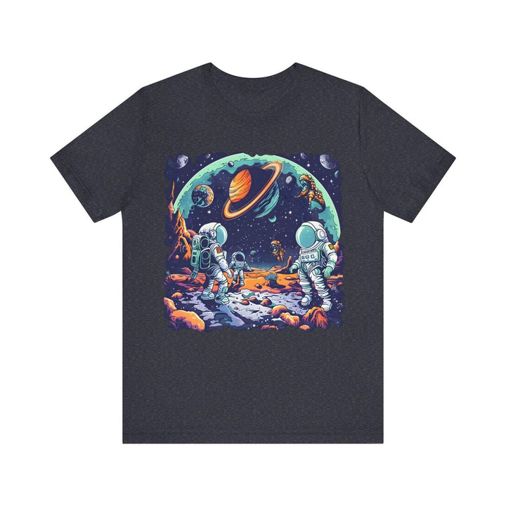 Nasa Planetary Explorers T Shirt | Heather Navy