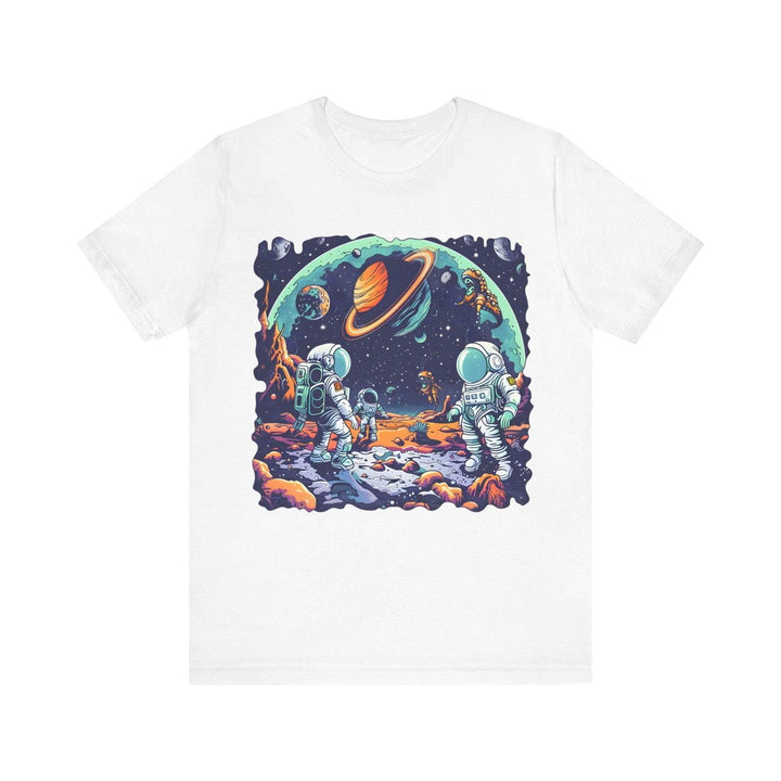 Nasa Planetary Explorers T Shirt | White