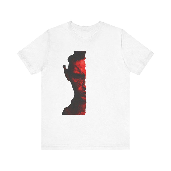 Christian Red Shadow T Shirt | White