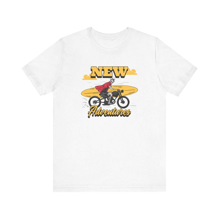 Beach Ride to the Afterlife T Shirt | White