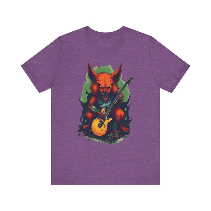 Hip Hop Rockin' Beast T Shirt | Heather Team Purple