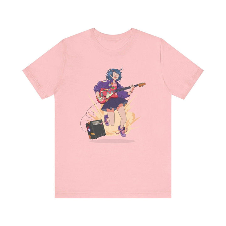 Band Rockstar Anime T Shirt | Pink