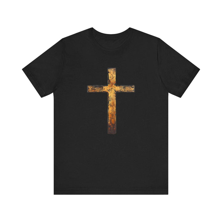 Christian Rustic Faith T Shirt | Black