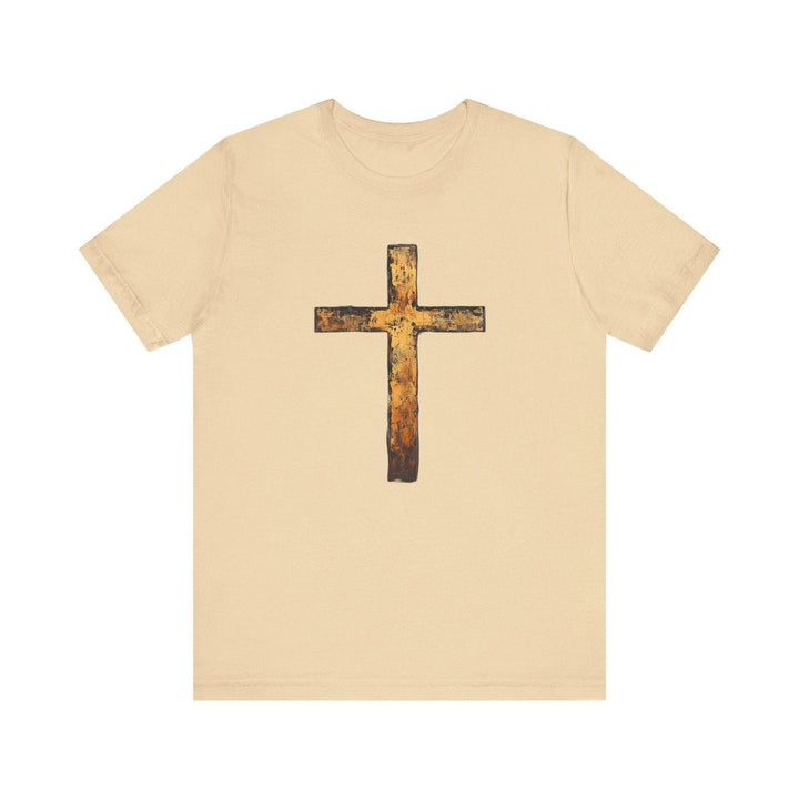 Christian Rustic Faith T Shirt | Soft Cream