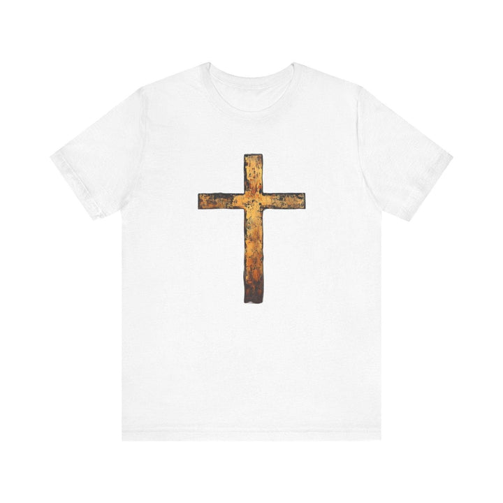 Christian Rustic Faith T Shirt | White