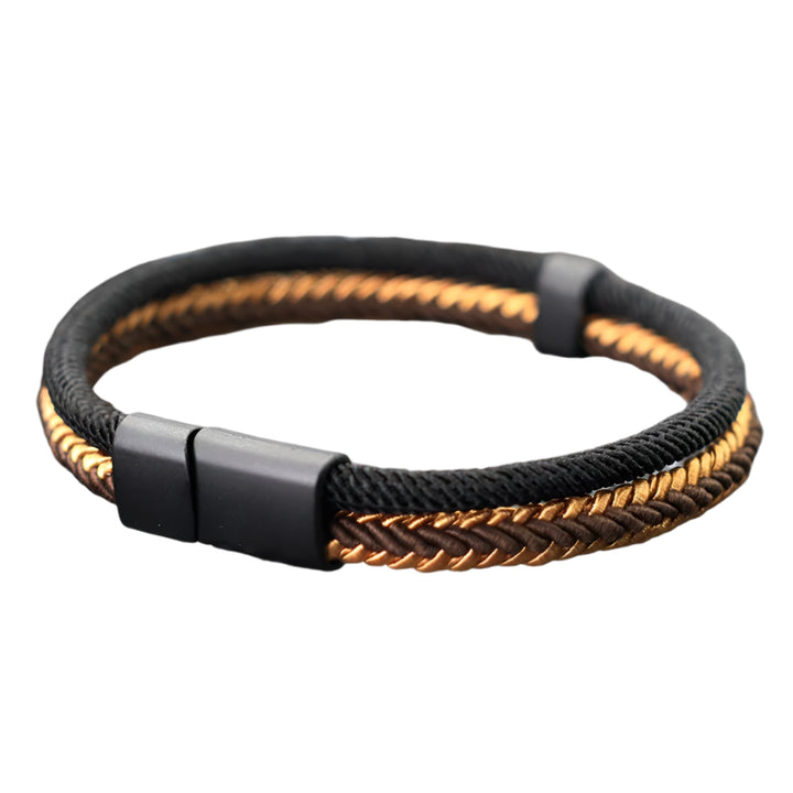 Detachable Buckle Bracelet | Brown Twill Tees