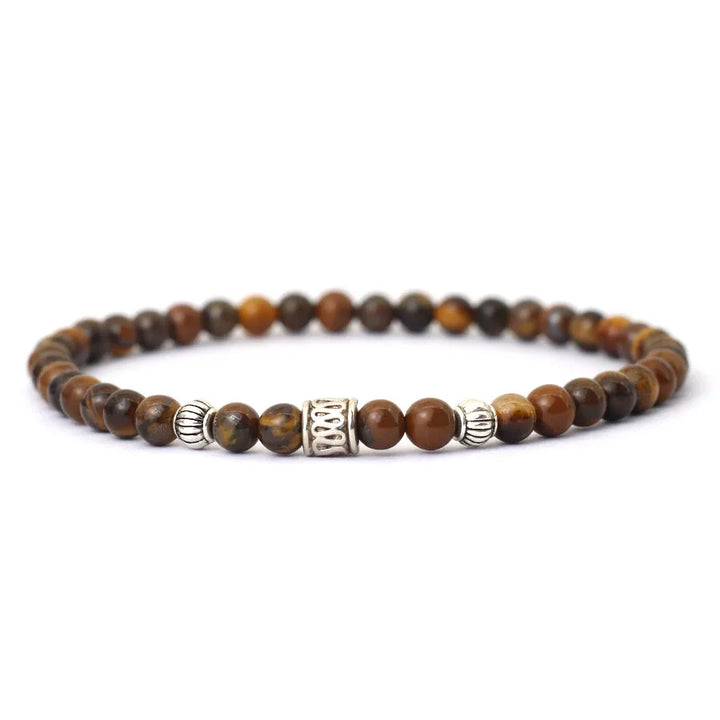 Viking Beads Bracelet | Tiger Eyes Twill Tees